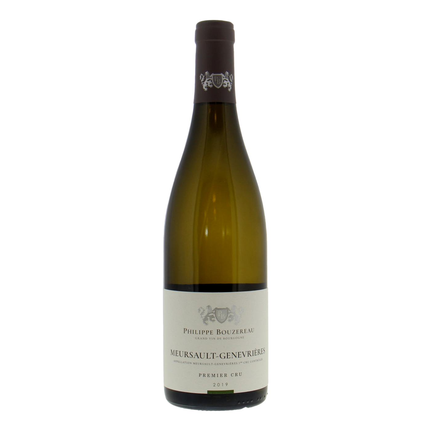 Fles Meursault Genevrières 1er Cru 2002 van Philippe Bouzereau