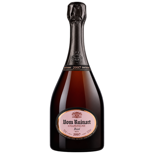 Fles Dom Ruinart Brut Rosé 2007 champagne
