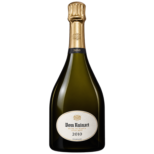 Fles Dom Ruinart Blanc de Blancs 2010 champagne