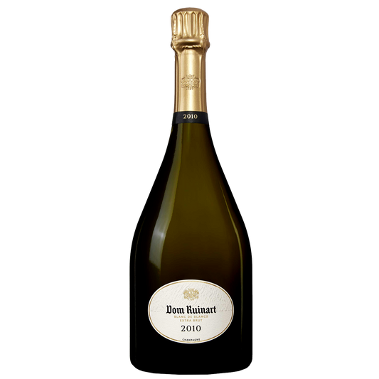 Fles Dom Ruinart Blanc de Blancs 2010 champagne