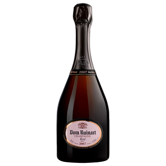 Fles Dom Ruinart Brut Rosé 2007 champagne